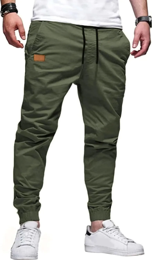 ScreenShot-2026-07-15-214259-014 Mens Casual Joggers Pants - Cotton Drawstring Chino Cargo Pants Hiking Outdoor Twill Track Jogging Sweatpants Pants